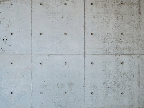 コンクリート打ちっぱなしの壁面テクスチャー