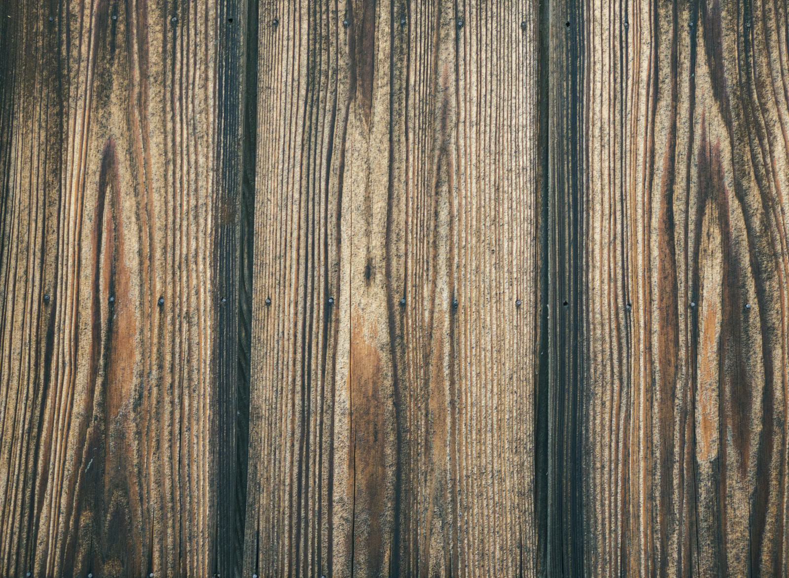 アンティーク風な渋い色合いの縦縞の木目テクスチャー