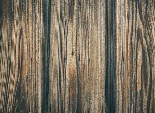 アンティーク風な渋い木目の縦縞板のテクスチャー背景