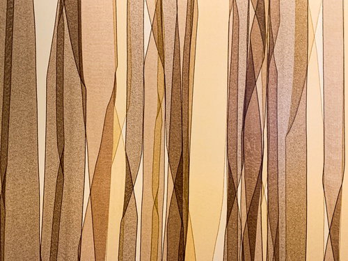 不思議な模様の木製壁のテクスチャー - 縦ストライプ木目