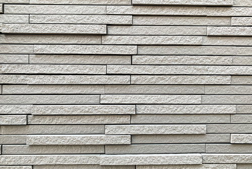 細長い凸凹外壁用タイルのテクスチャー