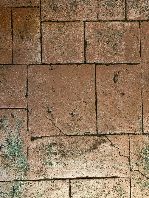 隙間無く並べられた大小のタイルブロック（テクスチャー）