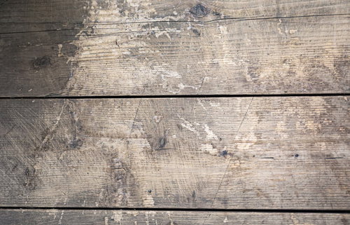 汚れた木目板のテクスチャー
