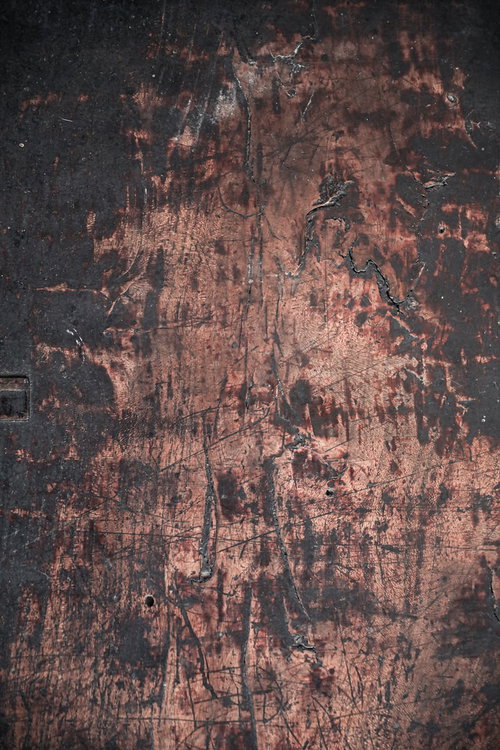 焦げた木目板のダメージテクスチャー