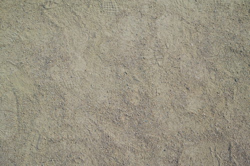 うっすらと残る足跡のテクスチャー