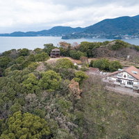 長崎時津町の山頂にある崎野自然公園の見晴台の写真