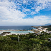 金見崎新展望台からの徳之島の景観 - 鹿児島の絶景の写真