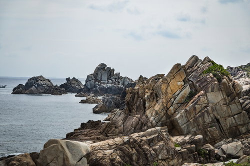 花崗岩の海岸線「ムシロ瀬」