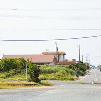 鹿児島県大島郡天城町にある旧陸軍浅間飛行場滑走路跡の様子の写真