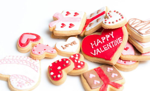 ハッピーバレンタイン（アイシングクッキー）