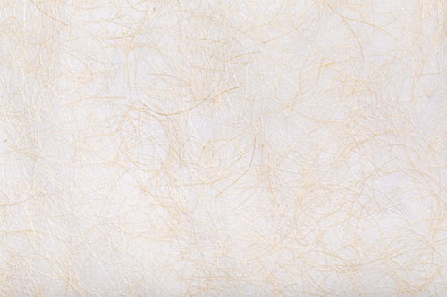 茶色の繊維が絡む和紙のテクスチャー