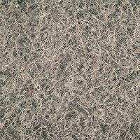 地面に敷き詰められた枯草と雑草のテクスチャーの写真