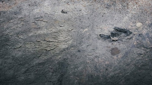 汚れが凝固した壁のテクスチャー