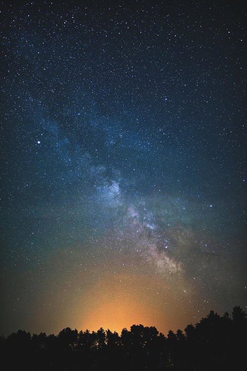 天の川と星空のアストロフォトグラフィー