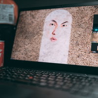 リモート会議中に召喚したら変なのが出てきたの写真