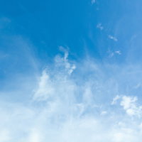 薄雲のいい天気の写真