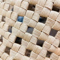 編みかごのテクスチャの写真