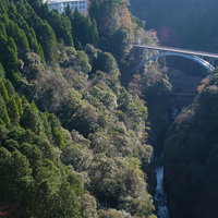 高千穂峡にかかる橋（神都高千穂大橋・高千穂大橋・神橋）の写真