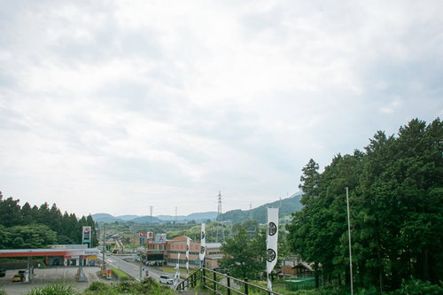 徳川家康最初陣地よりかつての主戦場方面を眺める