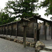 正宮参拝後の出口はこちらになります（豊受大神宮）の写真